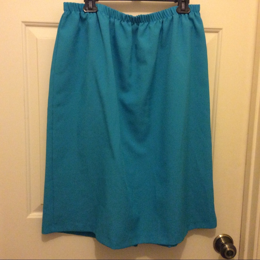Anthony Richard aqua 5 pc weekender pant dress set - Picture 5 of 5